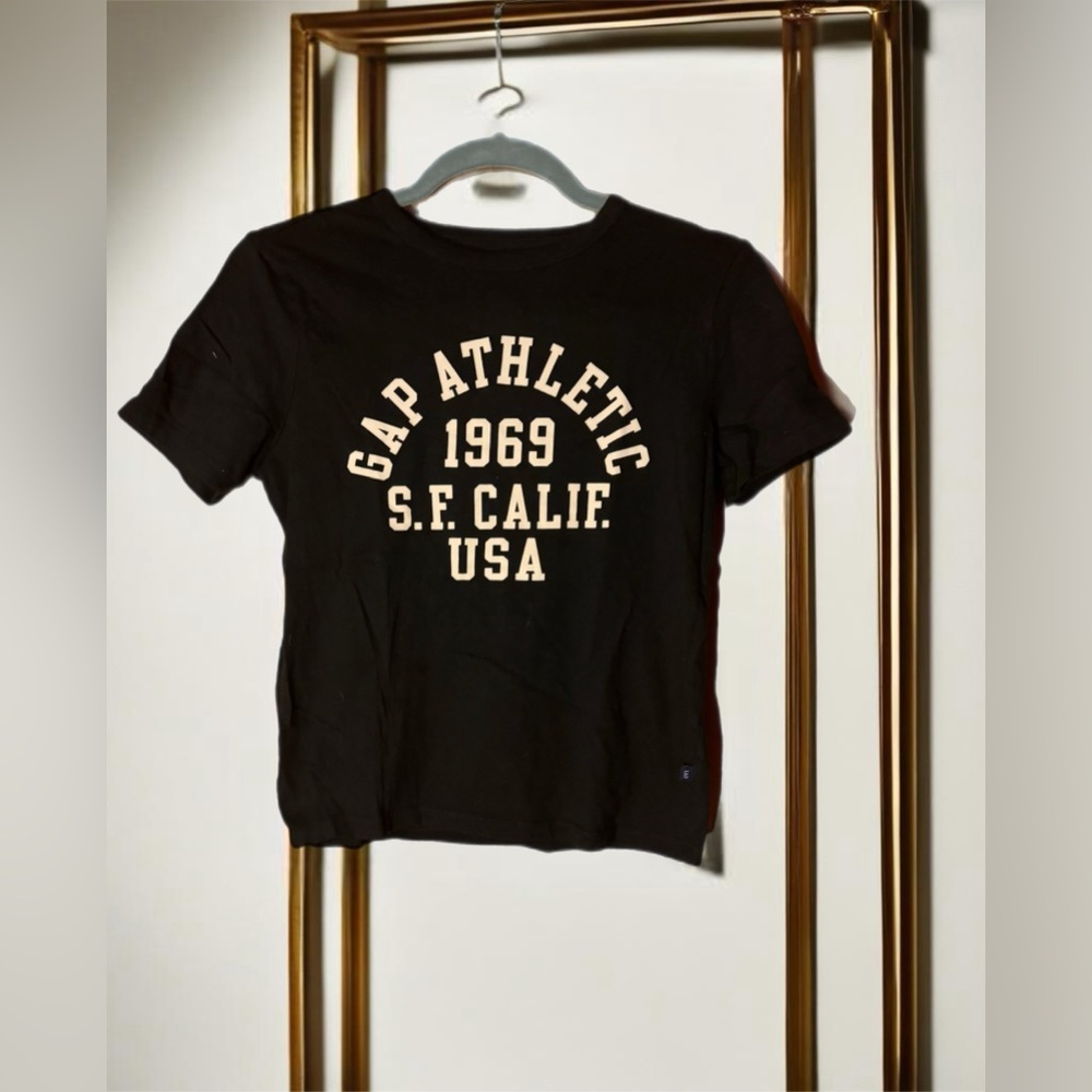 GAP Youth Boys Graphic T-Shirt - Navy Medium (10/12)